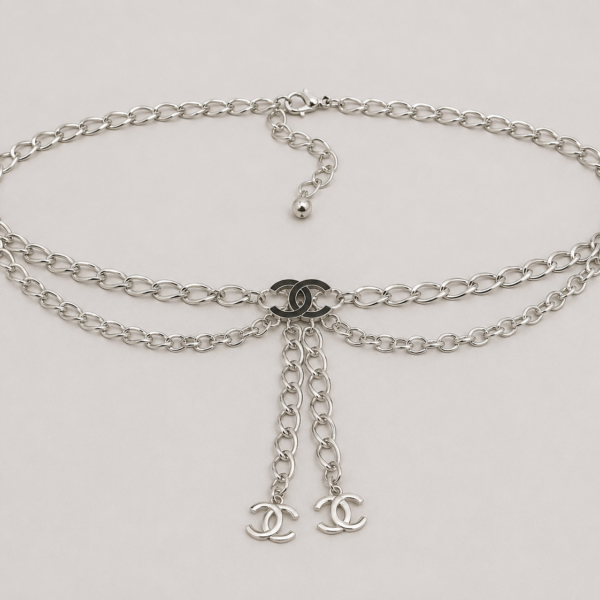 Chanel metal belt
