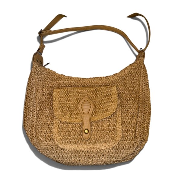 Crochet Flap Shoulder Bag